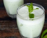 A picture of step 4 of Spicy Cucumber Buttermilk Cooler.