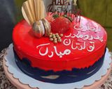 عکس مرحله 2 از دستور کیک تولد