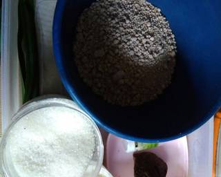 Cendol sagu ambon (cindua bone) - Step 1