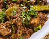 A picture of step 4 of 3 Spice khatti karahi.