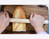 Hình bước làm 3 của món Bánh mì nướng muối ớt