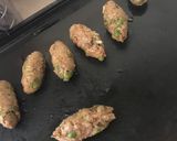 A picture of step 3 of Rice gourd kabab.