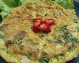 Foto langkah ke 4 dari resep 🥚Telur Dadar Sayur 🥬🧄🥦🌶️.