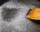 A picture of step 2 of Kaju katli.