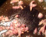 A picture of step 2 of stovetop stuffed meatloaf and gravy.