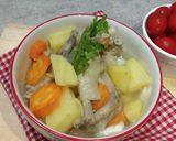 Foto langkah ke 7 dari resep Sop ceker kentang.