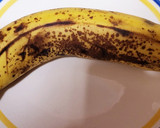 Foto del paso 1 de la receta: Plátano con queso batido y canela