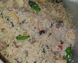 A picture of step 5 of Beef yakhni pulao.