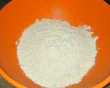A picture of step 1 of Crispy potato pakore.