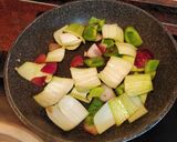 Foto del paso 2 de la receta Curry de pollo y pak choi