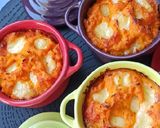 Une image de l'étape 3 de Petits gratins de potimarron au comté.