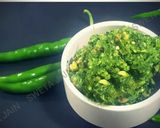 A picture of step 6 of Masala Palak Luchai(Jain Food).