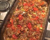 Tepsis csirkemáj recept fázis 3 fotója