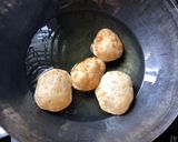 A picture of step 6 of Puri for panipuri.