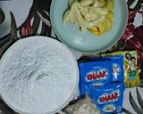 Foto langkah ke 1 dari resep Cookies Maizena Pandan Almond.