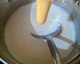 A picture of step 1 of Pasta kheer.