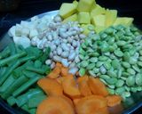 A picture of step 1 of Kootu.