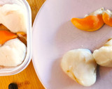 Foto del paso 2 de la receta: Vieiras y cecina con guarnición de guisantes salteados