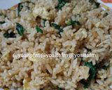 Foto langkah ke 5 dari resep Nasi Goreng Rendang Tanpa Daging.