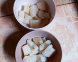 Foto langkah ke 4 dari resep Man Samphalang Cheum | Singkong Thailand.