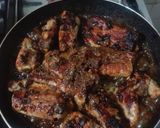 A picture of step 12 of Pork Ribs with Homemade BBQ Sauce, Potatoes, and Avocado.