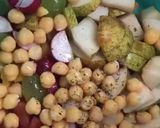 Foto langkah ke 4 dari resep Spring Salad (salad sayur Ricola & pear) salad musim semi yang simpel.