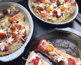 Une image de l'étape 9 de Crêpes farcies façon cannelloni.