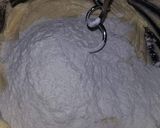 A picture of step 3 of Pine wheel cookies.
