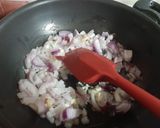 A picture of step 1 of Shepherd’s Pie.