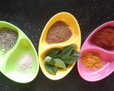 A picture of step 3 of Matar Dal Malvani curry.