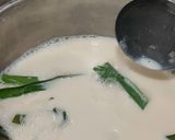 Gambar langkah 3 resipi Bubur Locong Jagung.