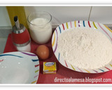 Foto del paso 1 de la receta: Pan de perritos calientes