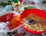 Une image de l'étape 3 de Salade de macaronis colorée 🥗.