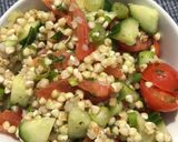 A picture of step 4 of Tabbouleh Salad.