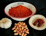 A picture of step 5 of Vada Pav Special Spicy Skinny Garlic Dry Chutney - Authentic Taste of Mumbai Maharashtra.