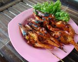 Foto langkah ke 6 dari resep Udang bakar madu.