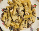Foto del paso 6 de la receta: Pasta cremosa con setas 🍝