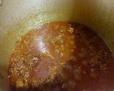 A picture of step 1 of Long yard beans and Mince ki sabzi.