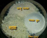 A picture of step 11 of Ghehu ka khechadra.