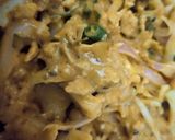 A picture of step 3 of Cabbage mix bhajiya.
