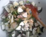 Tejszínes-cukkinis spagetti recept fázis 4 fotója
