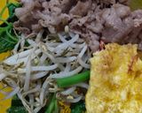 Foto langkah ke 5 dari resep Pecel Daging Telur.