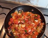 Foto del paso 2 de la receta: Arepa de huevo con chorizo