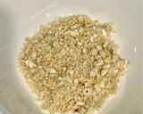 A picture of step 4 of Makhana Panjiri.