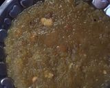 A picture of step 3 of Mango burfi.