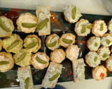 Foto del paso 6 de la receta: Canapés o tarteletas saladas 4 opciones de relleno