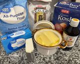 A picture of step 1 of Cream Cheese Cookies.