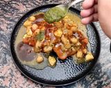 A picture of step 3 of Chola Samosa Chaat 📌.