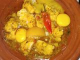 طاجين الشوفلور والبيض 😋