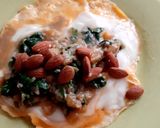 Foto del paso 4 de la receta: Combinando delicias! Omelette piña-espinaca